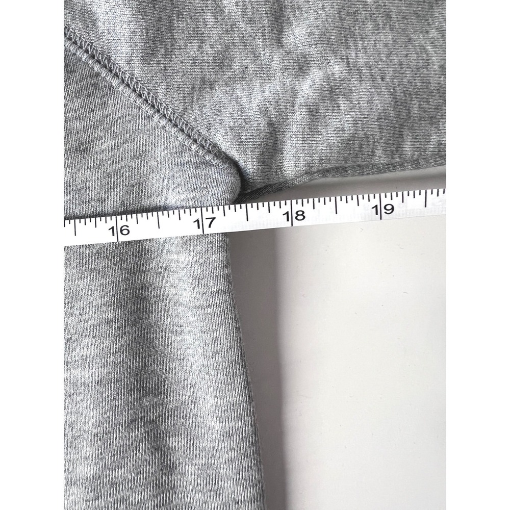 Everlane 100% Human French‎ Terry Sweatshirt Gray XS Graphic Pullover Crew Neck - Picture 6 of 6